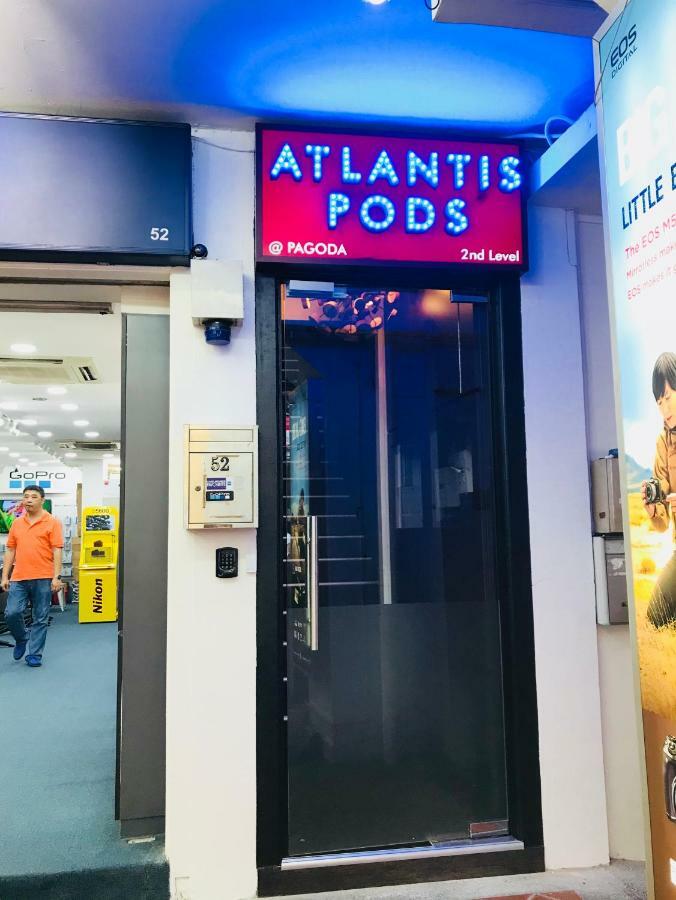 Atlantis Pods @ Chinatown Hotel Singapore Bagian luar foto